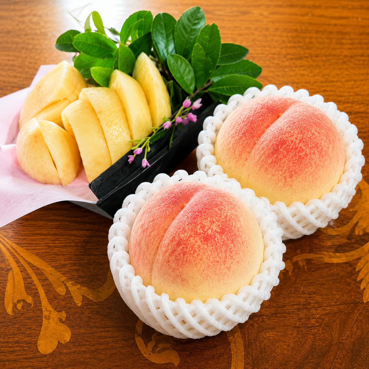 白桃 あらかわの桃 (大)２玉